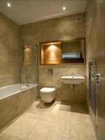 Bathroom Finishing Cream Travertine