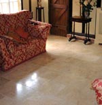 Floor Finishing Travertine