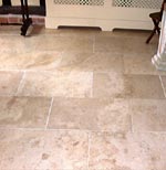 Floor Finishing Travertine